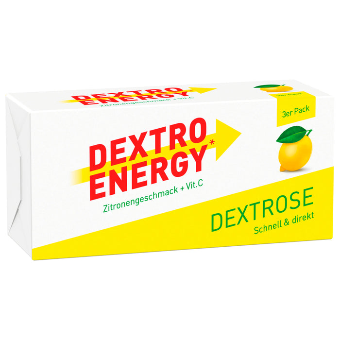 Dextro Energy Würfel Zitrone+Vitamin C 138g