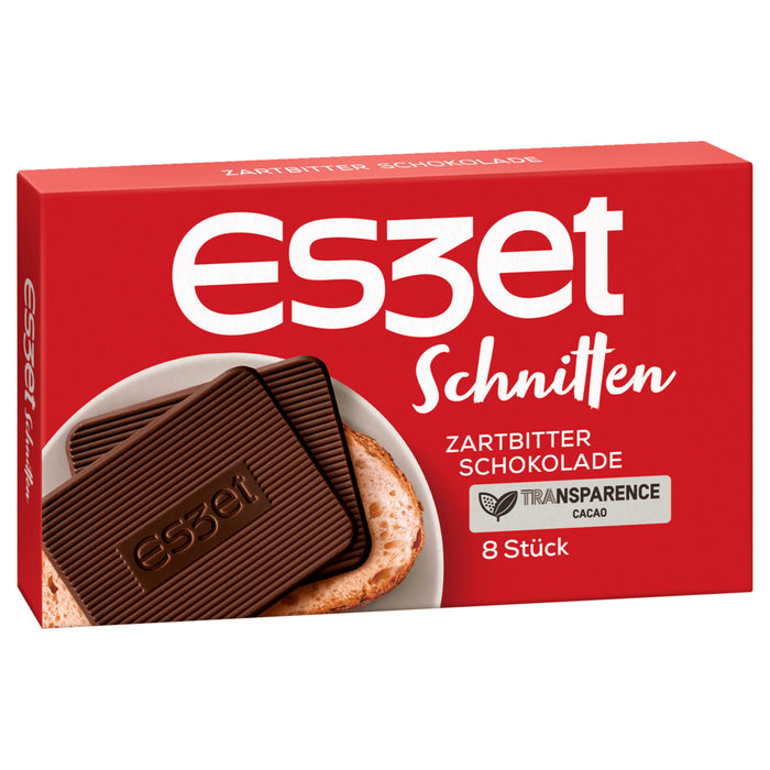 Eszet Schnitten Zartbitter 75g