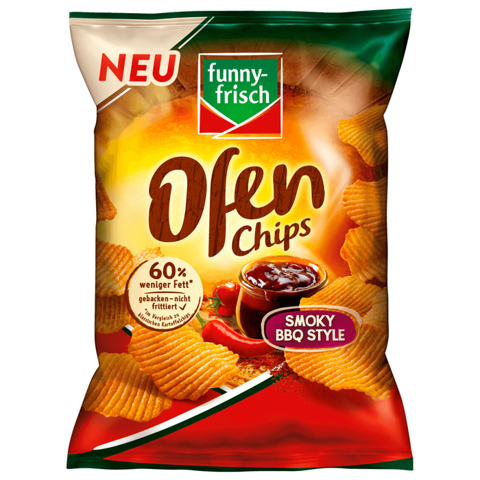 Funny-frisch Ofen Chips Smoky BBQ Style 125g