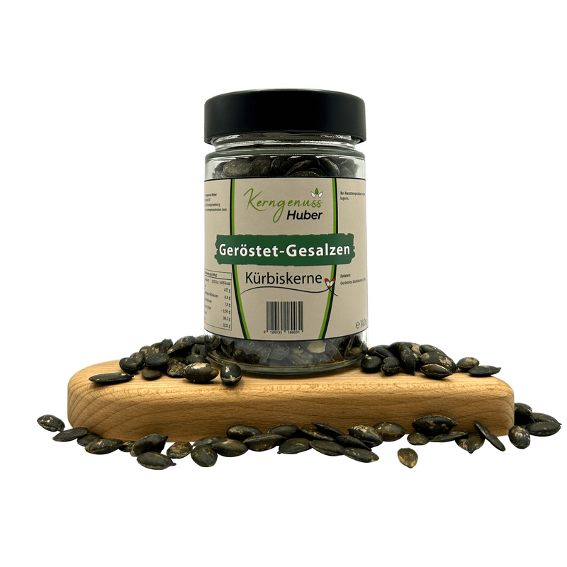 Kerngenuss Huber - Geröstete Kürbiskerne - Gesalzen 140g