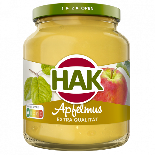 Hak Apfelmus Extra Qualität 350g