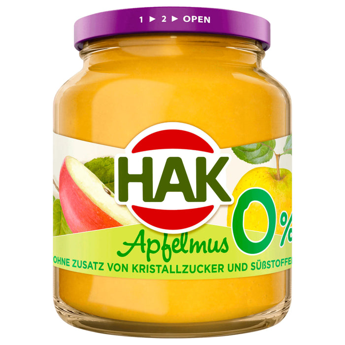 Hak Apfelmus 350g