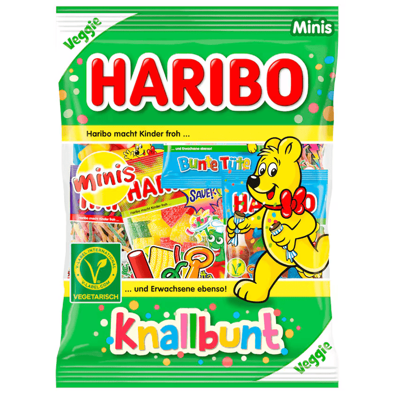 Haribo Fruchtgummi Minis Knallbunt 230g