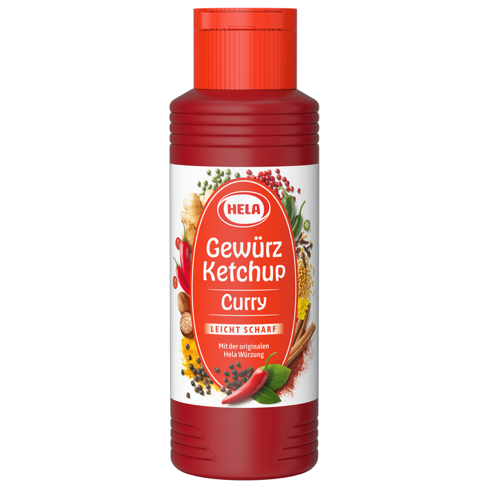 Hela Gewürzketchup Curry leicht scharf 300ml