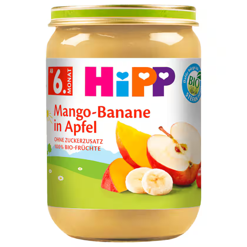 Hipp Bio Mango-Banane in Apfel 190g