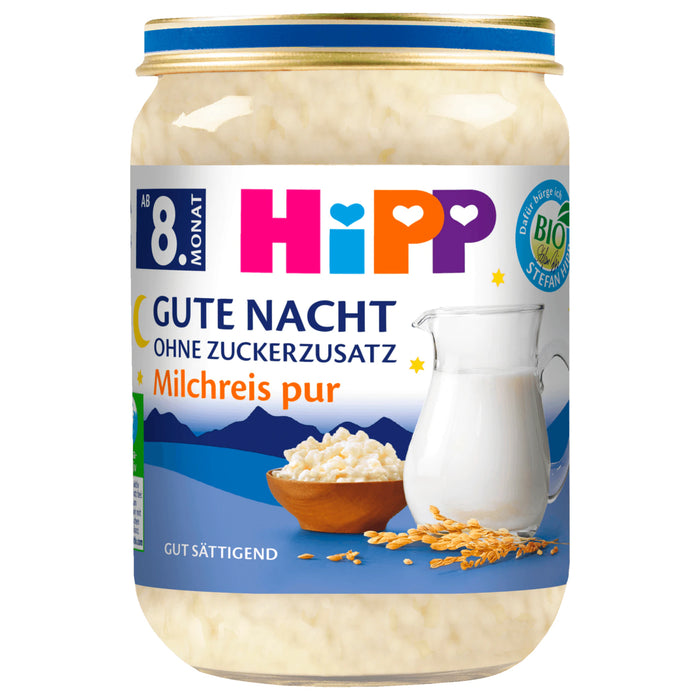 Hipp Gute Nacht Bio Milchreis pur 190g