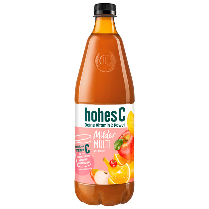 Hohes C Milder Multivitamin 100% Saft 1Liter