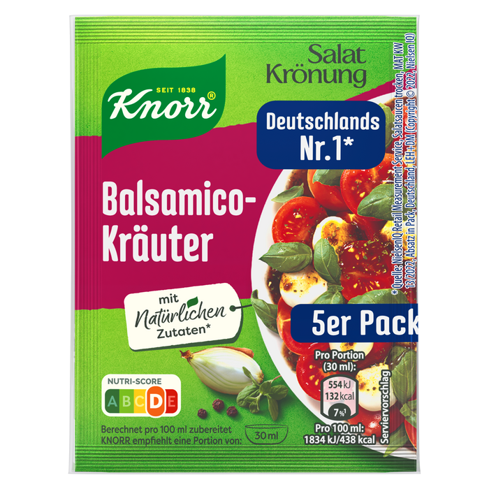 Knorr - Balsamic salad seasoning 5-pack