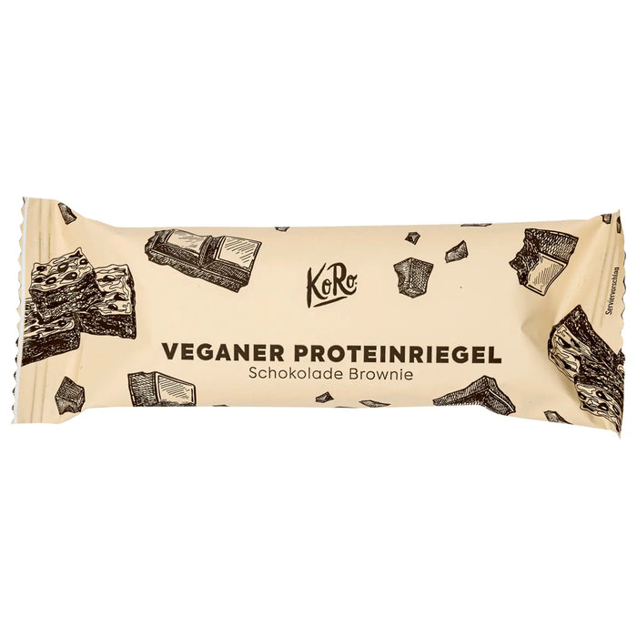 KoRo Proteinriegel Schokolade Brownie vegan 55g