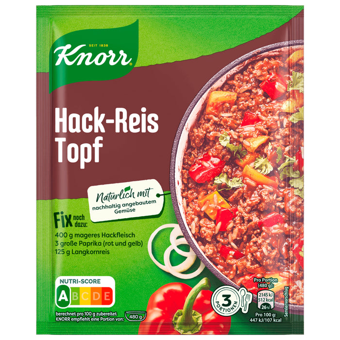 Knorr Fix Hack-Reis-Topf 49g