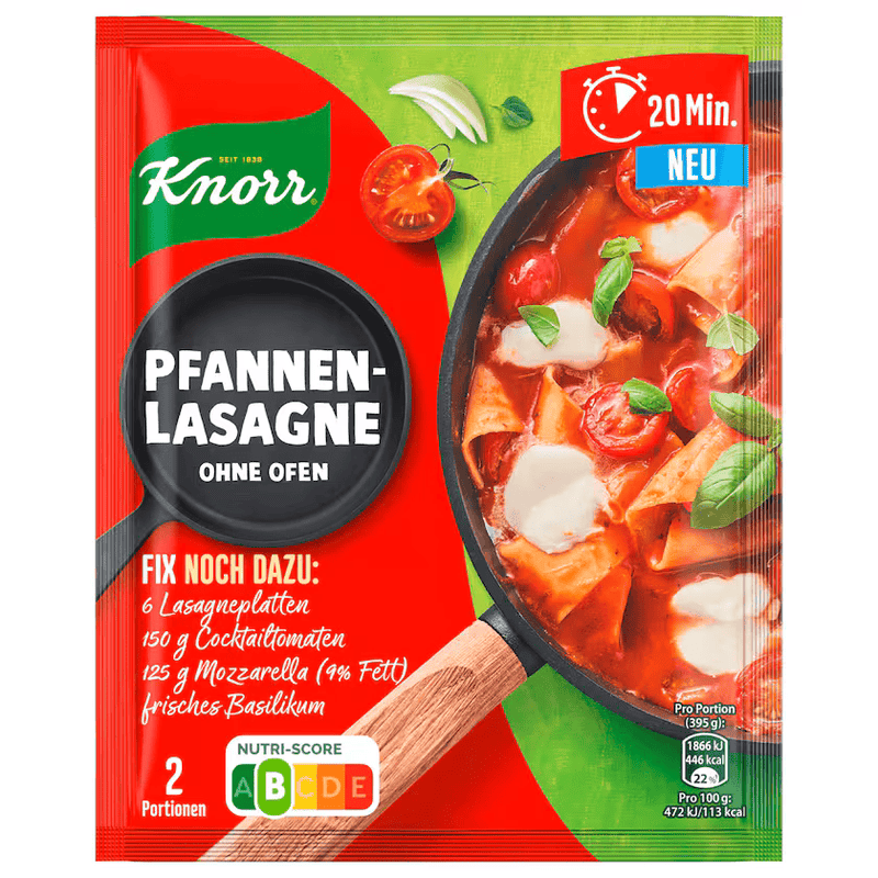 Knorr Fix Pfannen-Lasagne 38g