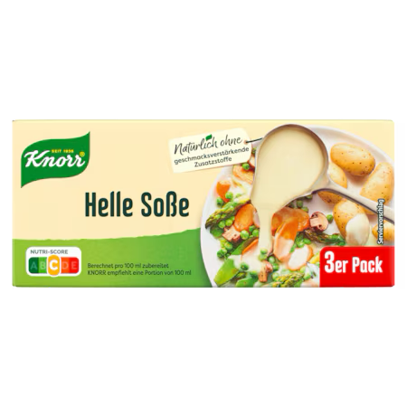 Knorr Helle Soße ergibt 3x250ml