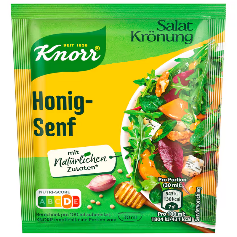 Knorr Salat-Krönung Honig Senf für 450ml