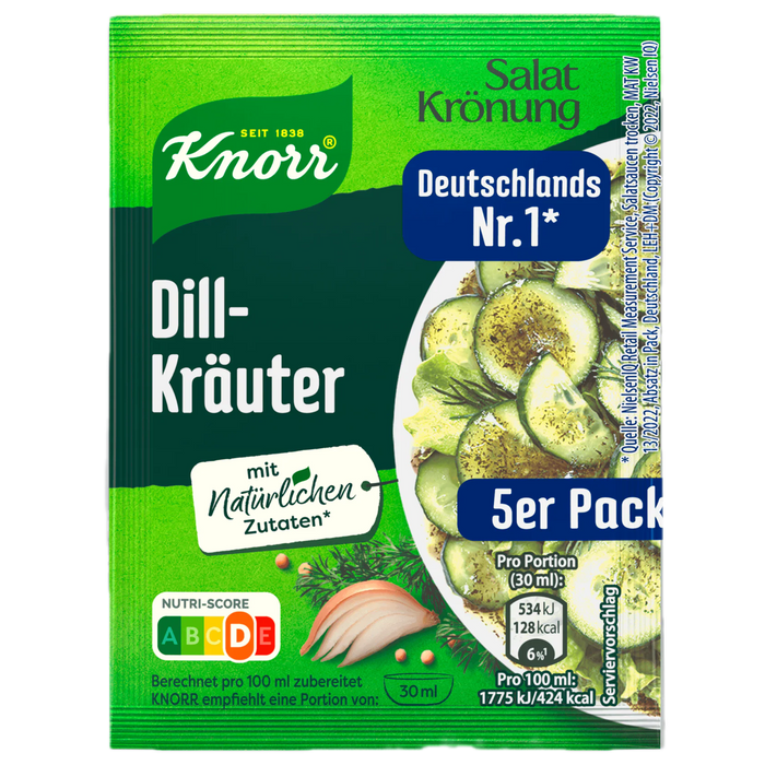 Knorr Salatkrönung Dill Kräuter Dressing 45g