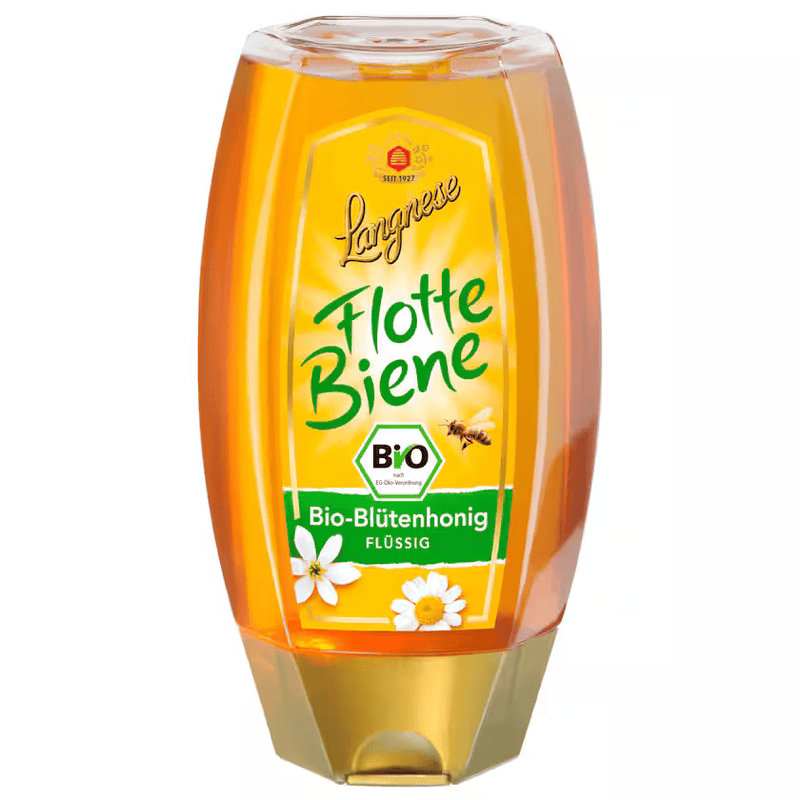Langnese Flotte Biene Bio-Blütenhonig 250g