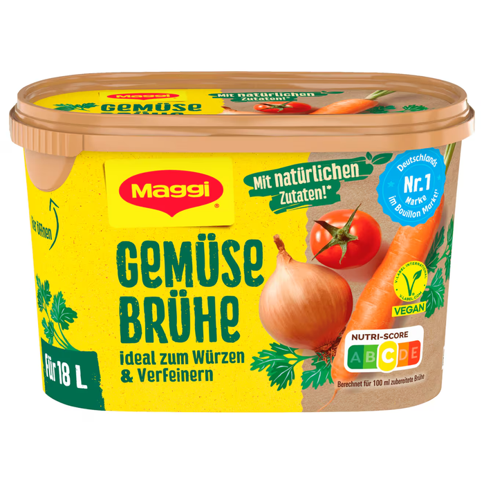 Maggi Gemüse Brühe für 18 Liter