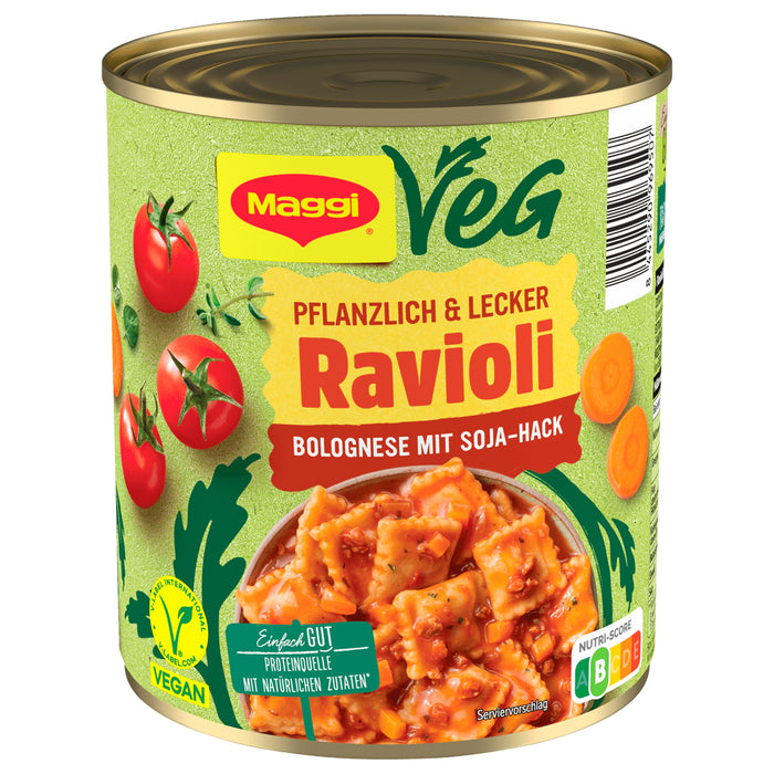 Maggi Veg Ravioli Bolognese vegan 800g