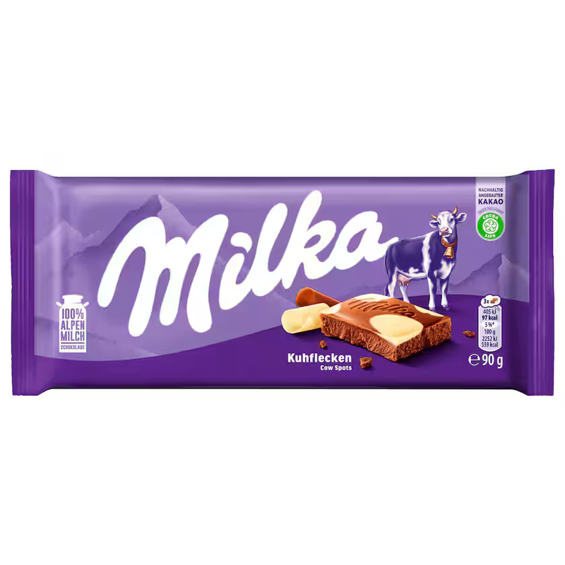 Milka Schokolade Kuhflecken 90g