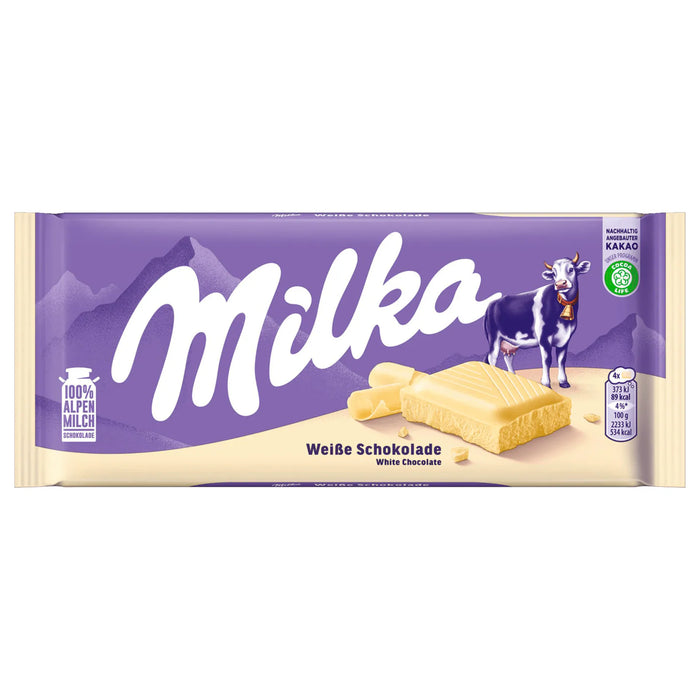 Milka Weisse Schokolade 100g