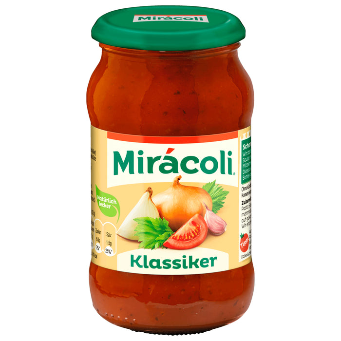 Mirácoli Pasta-Sauce Klassiker 400g