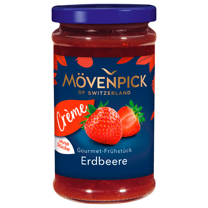 Mövenpick Gourmet-Crème Erdbeere Fruchtaufstrich 250g