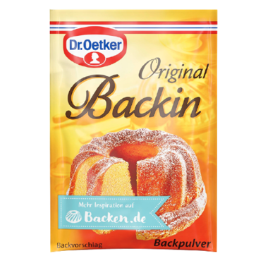 Backin Dr Oetker - 3-pack Backin baking powder — LEBENSLUST