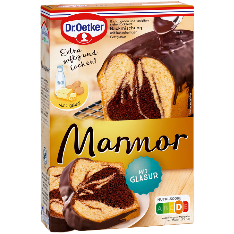 Dr Oetker Marmorkuchen Backmischung - 475g