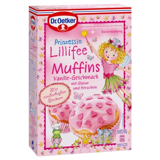 Dr Oetker - Princess Lillifee muffins