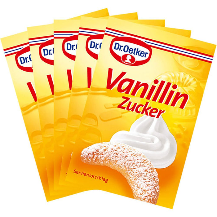 Dr Oetker - Vanilla sugar (Pack of 5)