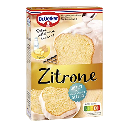 Dr Oetker Zitronenkuchen Backmischung 525g