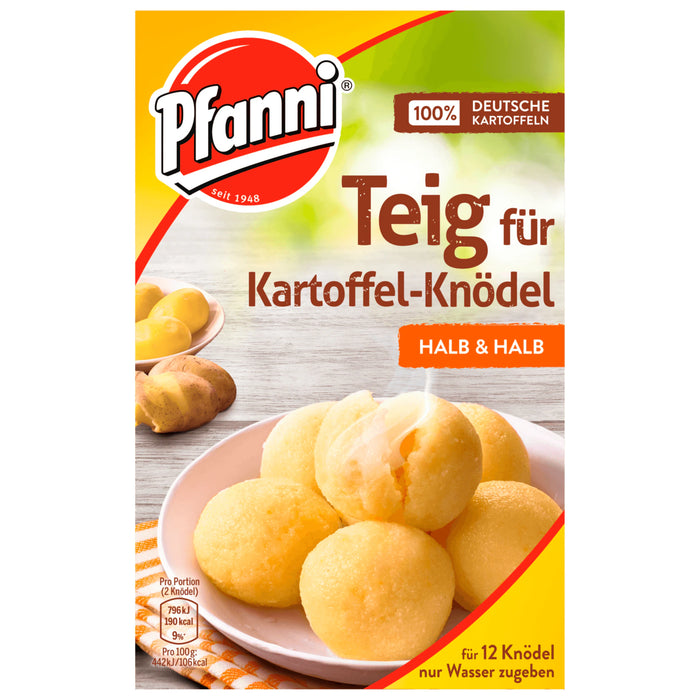 Pfanni Teig für Kartoffelknödel 318g