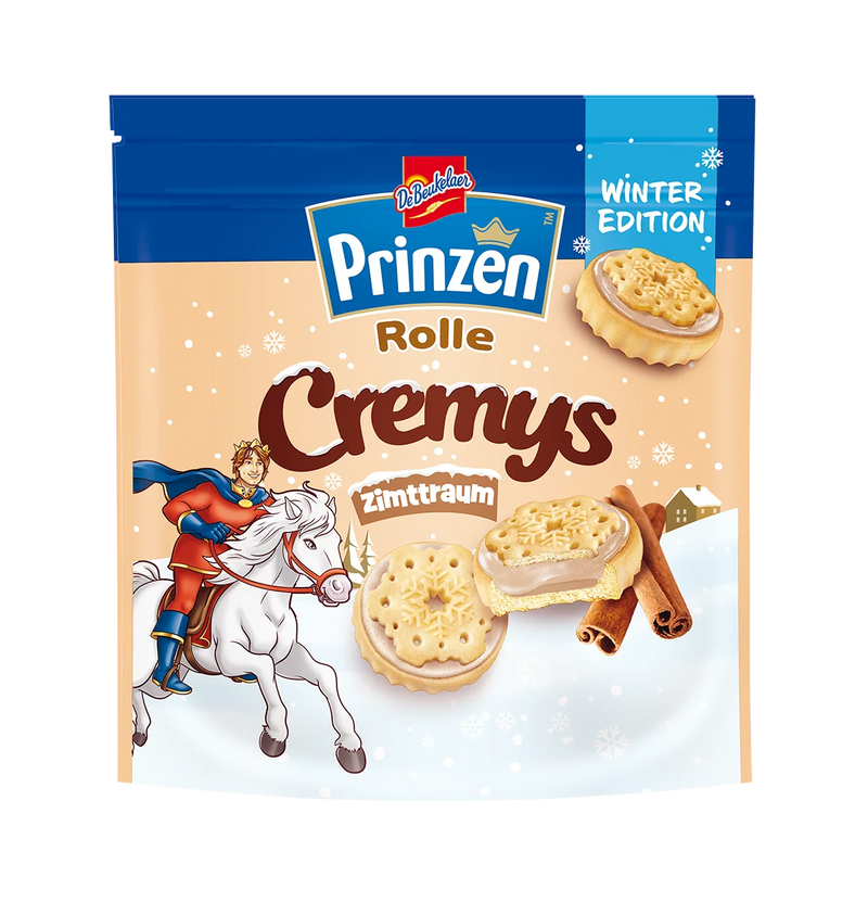 De Beukelaer Prinzen Rolle Cremys Zimttraum Winter Edition 172g