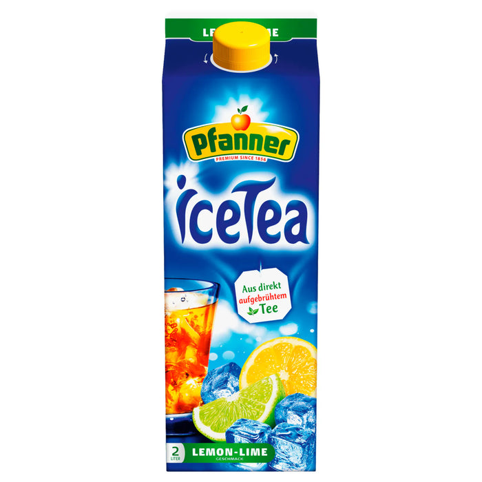 Pfanner Ice Tea Lemon-Lime 2 Liter