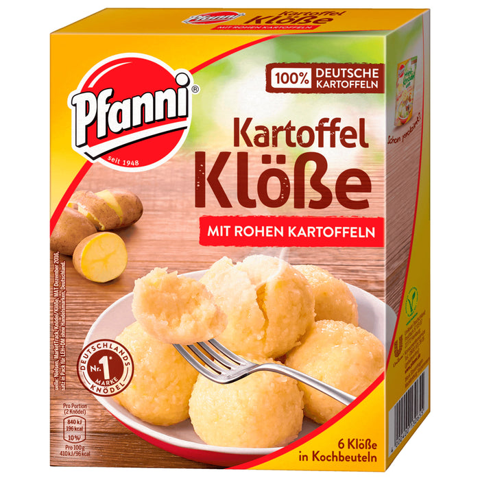 Pfanni Kartoffelknödel der Rohe 200g