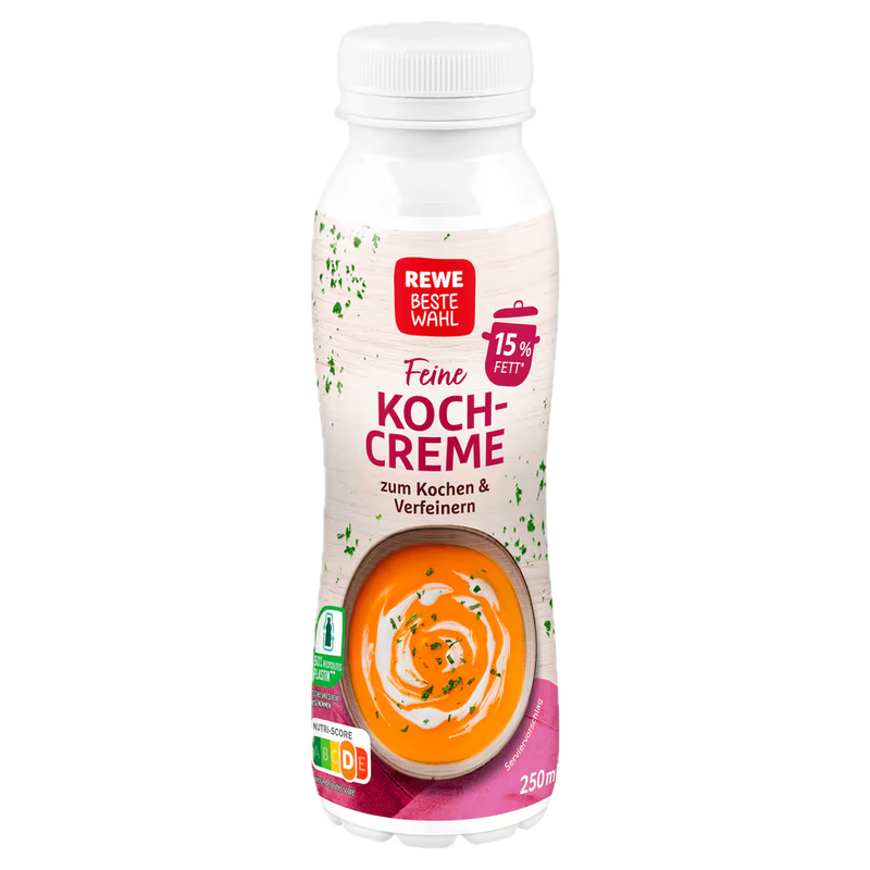 REWE Beste Wahl Feine Kochcreme 15% 250ml