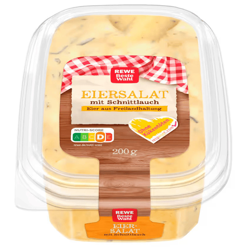 REWE Beste Wahl Eiersalat mit Schnittlauch 200g
