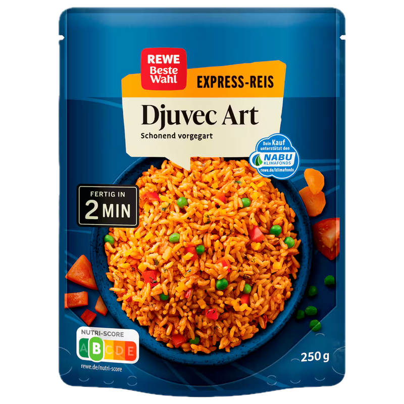 REWE Beste Wahl Express Reis Djuvec 250g