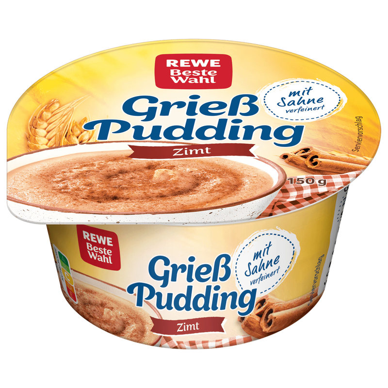 REWE Griesspudding Zimt 150g