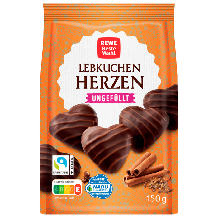 REWE Beste Wahl Lebkuchen Herzen 150g