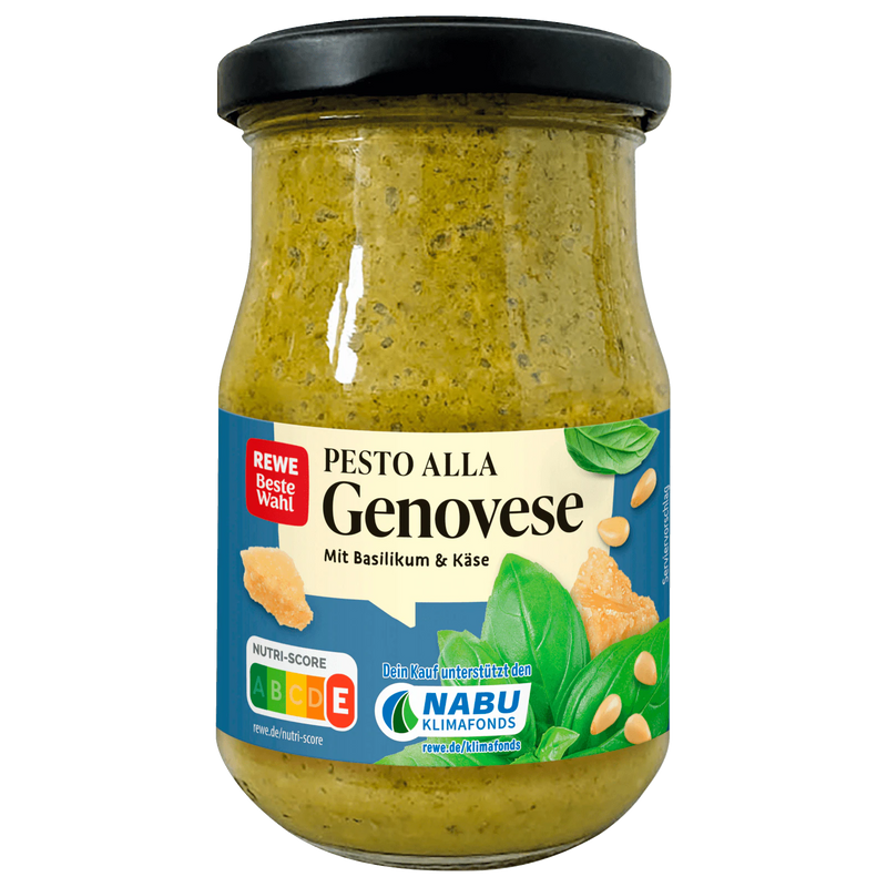 Rewe - Pesto Alla Genovese mit Basilikum und Käse 190g
