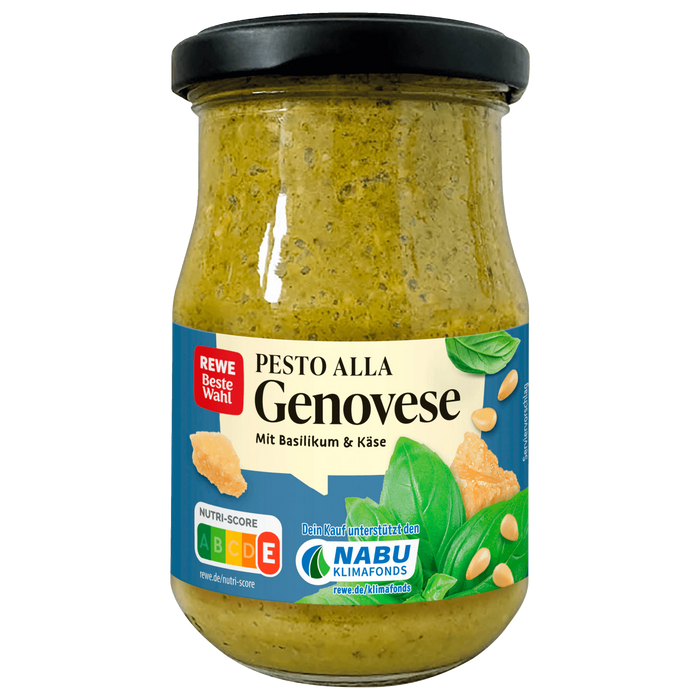 Rewe - Pesto Alla Genovese mit Basilikum und Käse 190g