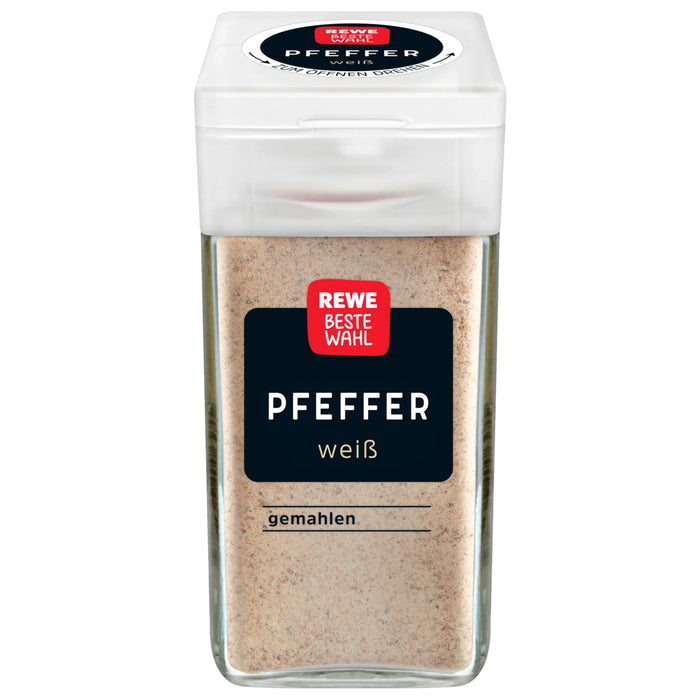 REWE Beste Wahl Pfeffer weiß gemahlen 45g