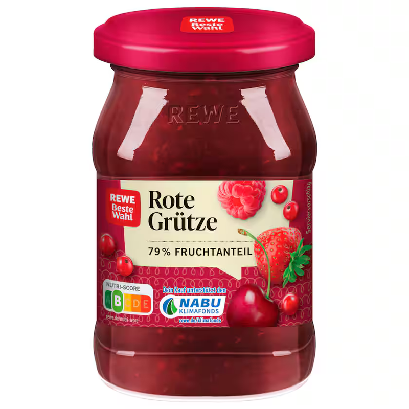 REWE Beste Wahl Rote Grütze 360g