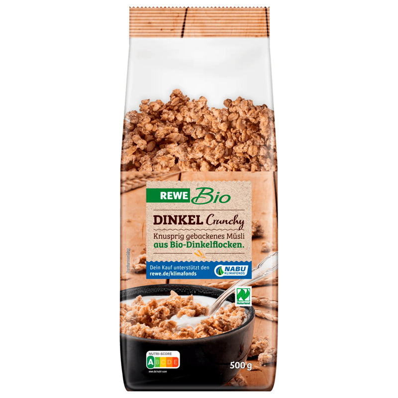 REWE Bio Naturland Dinkel Crunchy 500g