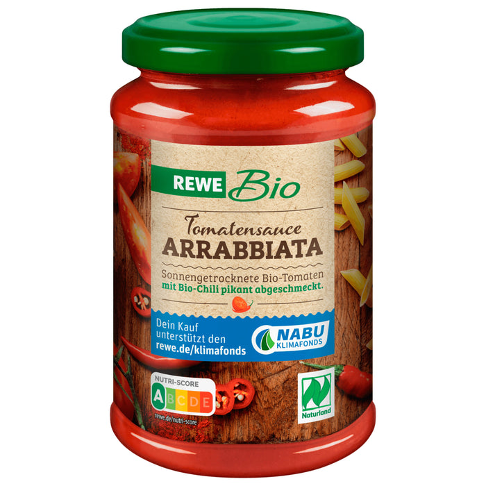 REWE Bio Naturland Tomatensauce Arrabbiata 350g