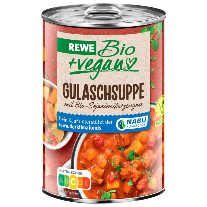 REWE Bio + vegan Gulaschsuppe 400g