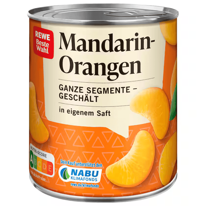 REWE Mandarinen Orangen im eigenen Saft 175g