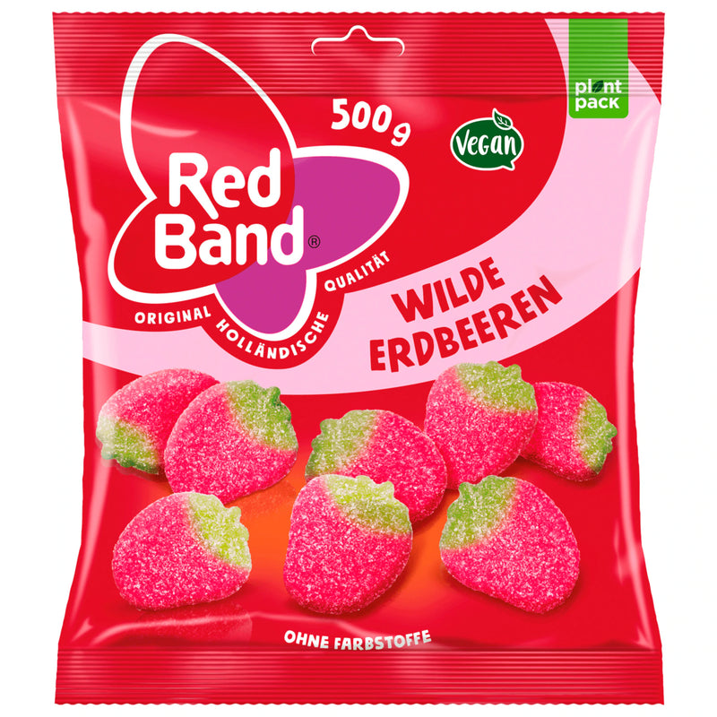 Red Band Fruchtgummi Wilde Erdbeeren 500g