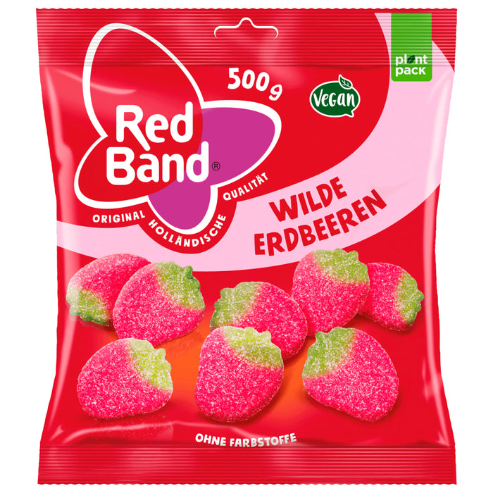 Red Band Fruchtgummi Wilde Erdbeeren 500g