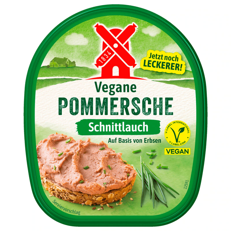 Rügenwalder Mühle Vegane Pommersche Schnittlauch 125g